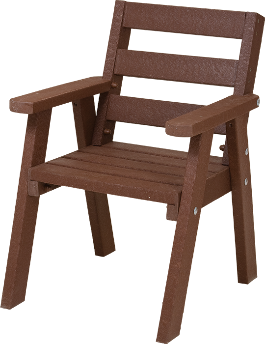 Sloper Chair - Plastic Garden Chair Png (540x700), Png Download