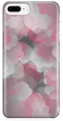 Pink And Grey Watercolor Phone Case - Mobile Phone Case (480x480), Png Download