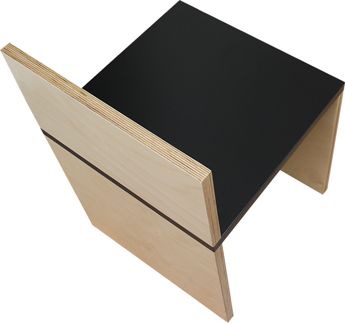 The H-chair - Coffee Table (688x644), Png Download