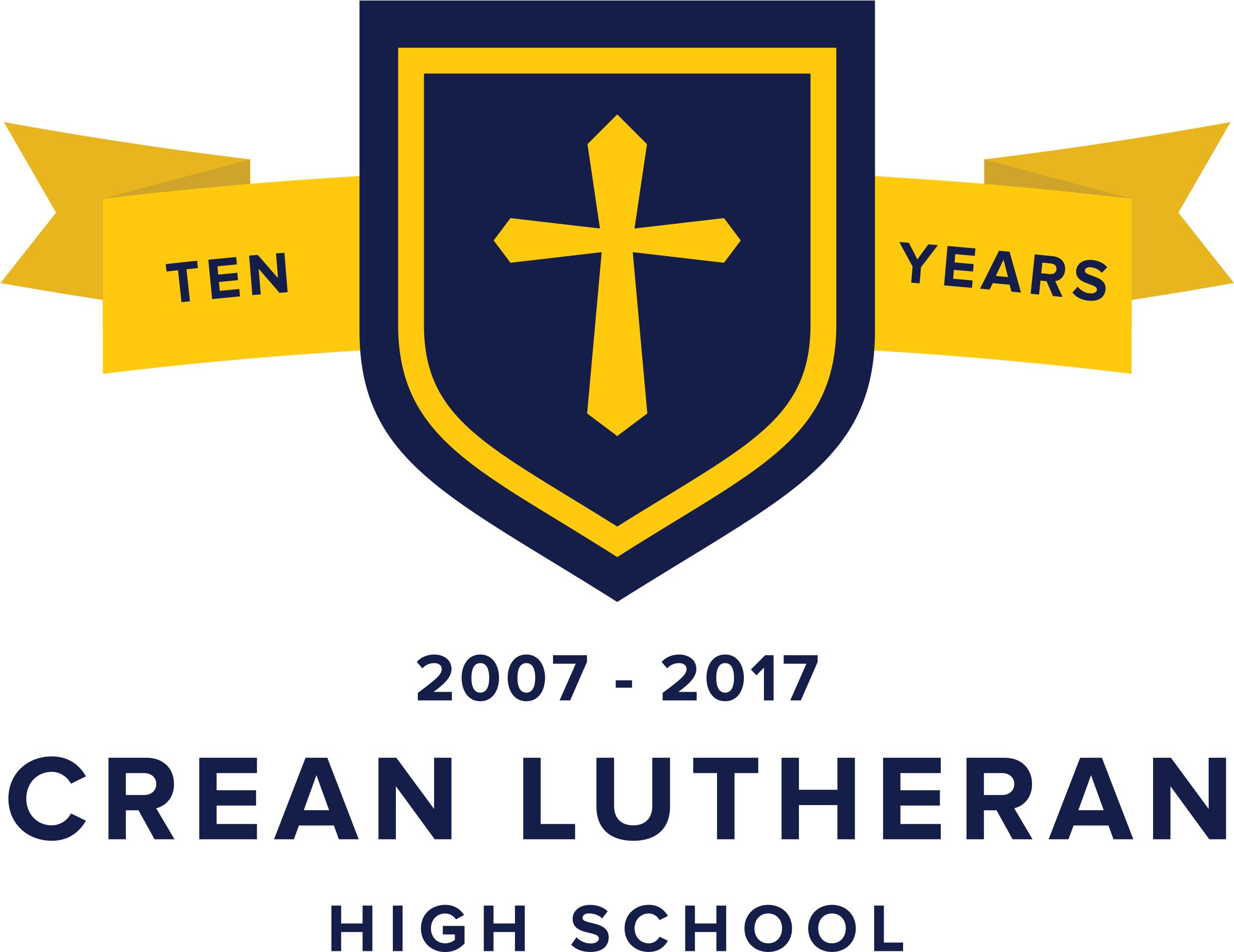 Crean Lutheran High School - Crean Lutheran High School Logo (2400x2400), Png Download