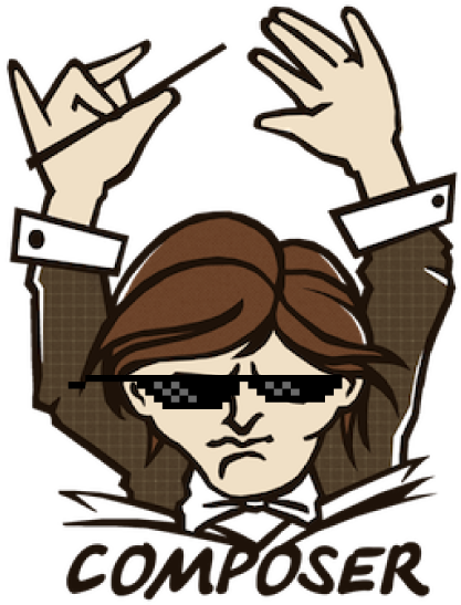 Composer Logo - Php Composer (500x638), Png Download