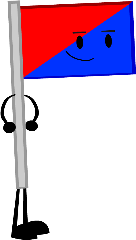 Ad Flag - Bfdi Flag (483x839), Png Download