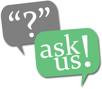 Ask Us (350x380), Png Download