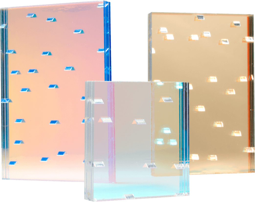 Spark™ Is A Sleek, Light-emitting Panel Material That - Led Lamp (1080x1080), Png Download