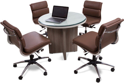Tao - Office Discussion Table (520x320), Png Download