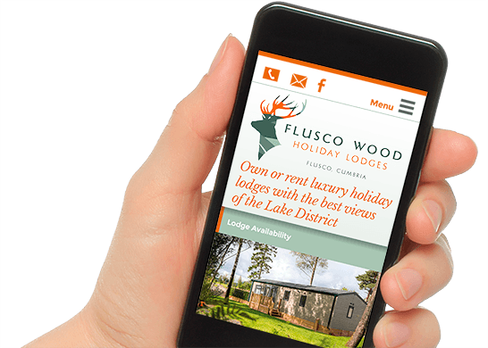 Responsive Websites - Mobile Phone (546x390), Png Download