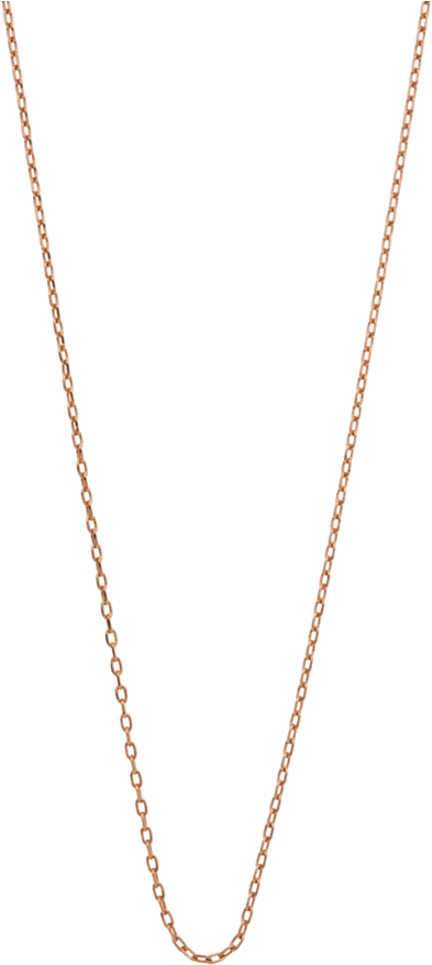 Rectangle Link Chain Short - Necklace (939x1024), Png Download