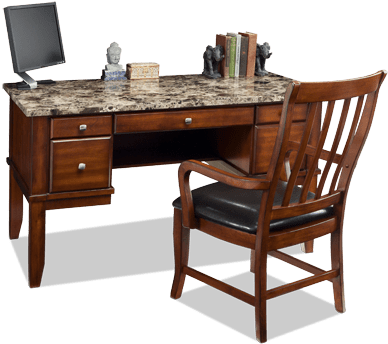 Montibello Desk - Desk (595x376), Png Download