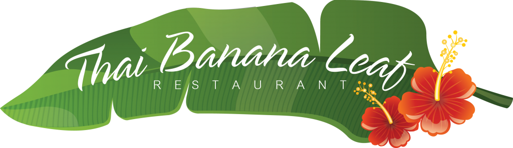 Thai Banana Leaf Restaurant Logo - Wish Big Candle Flame On Top Of Cake Card (1024x297), Png Download