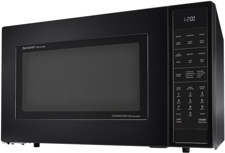 1 - Sharp Carousel Smc1585b (760x525), Png Download