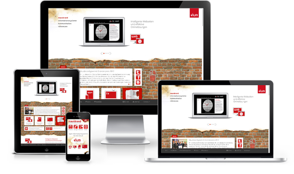 Responsive-webdesign - Website Show Off (1000x591), Png Download