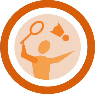 Badminton Icon Png (401x400), Png Download