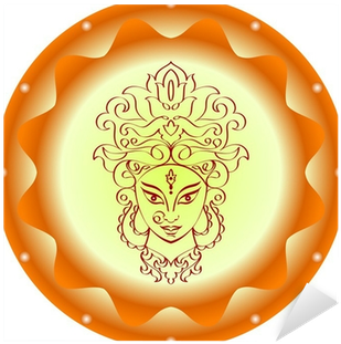 Durga Maa Symbol (400x400), Png Download