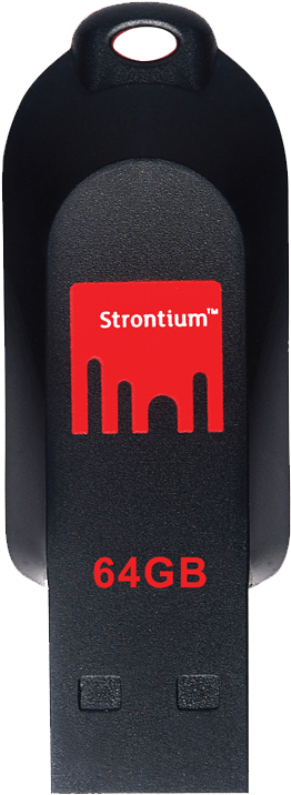 Usb Drive - Strontium Pollex Usb Flash Drive 2.0 (875x875), Png Download
