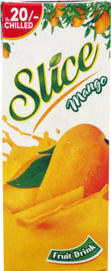 Slice Mango Juice 200ml - Slice Juice Png (550x684), Png Download
