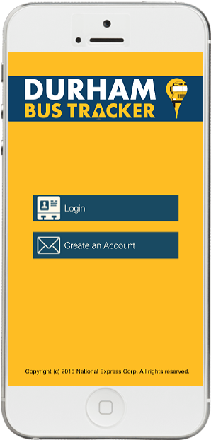 Durham Bus Tracker Phone Image - Monroe Local Schools (350x628), Png Download