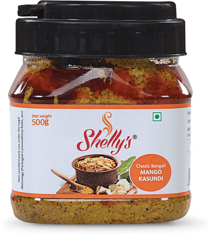 Shelly's Classic Bengali Mango Kasundi - Shelly's Mango Kasundi, 500g (716x810), Png Download