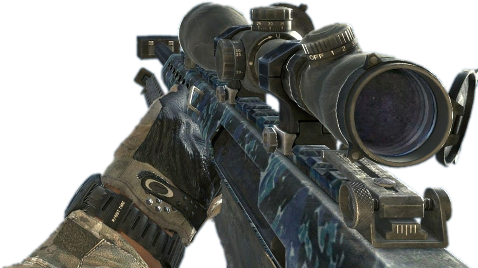 50cal Blue Mw3 - Barrett 50 Mw3 (966x524), Png Download