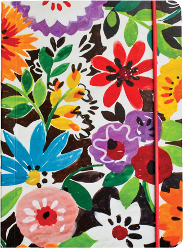 A6 Flex Bound Notebook - Campbell 2018 Monthly Planner (600x600), Png Download