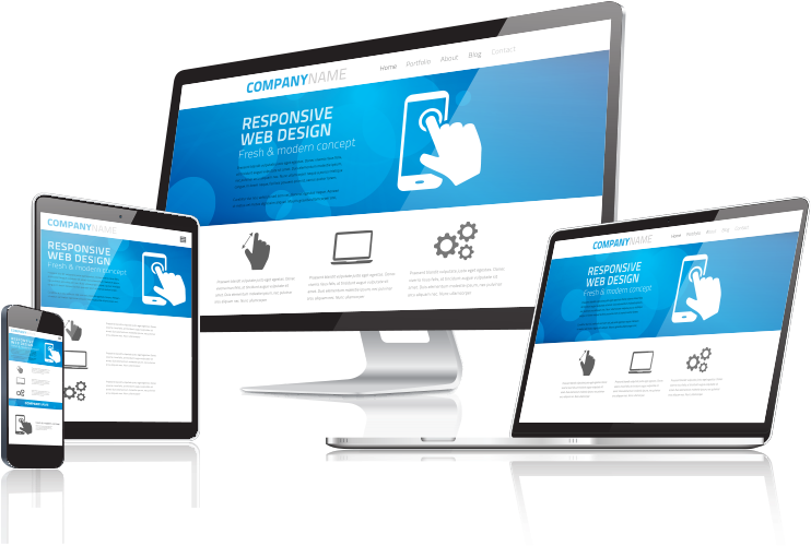 Mobile-websites - Responsive Website Design Png (800x600), Png Download
