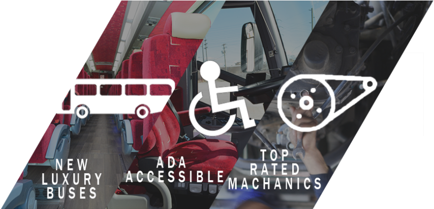 New Charter Bus - Bus (1440x413), Png Download