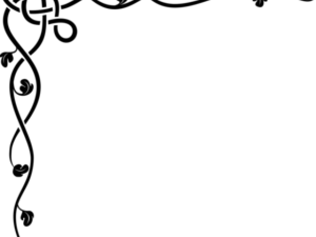 Simple Page Border Designs To Draw - Bordas Para Convite De Casamento Png (640x480), Png Download