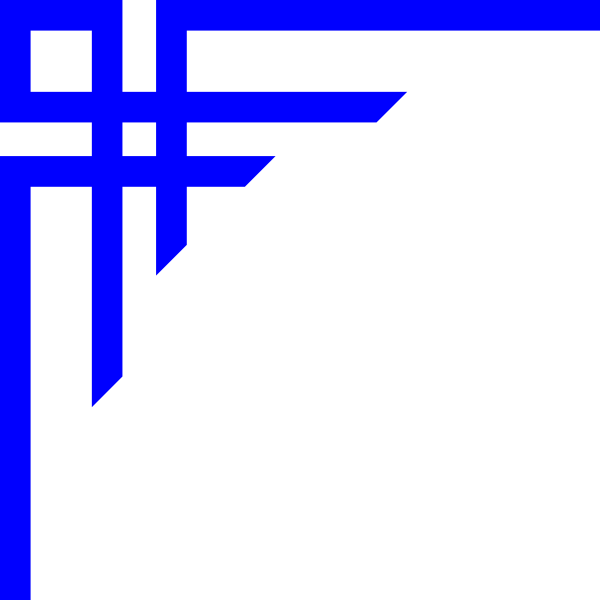 Border Blue Png, Svg Cblue Borders Design (600x600), Png Download