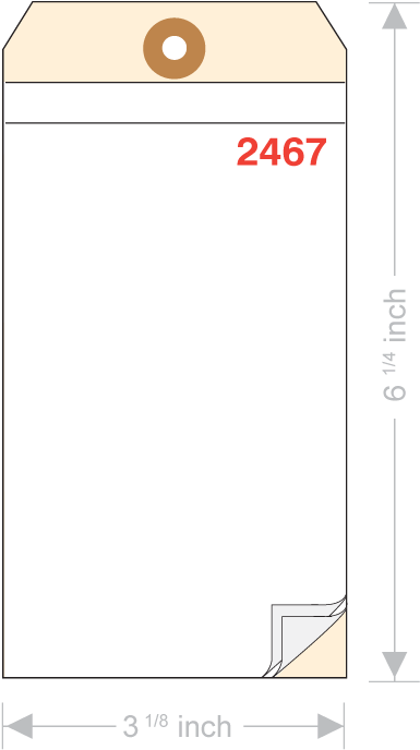 Blank 3 Part Numbered Tag - Smartphone (700x700), Png Download