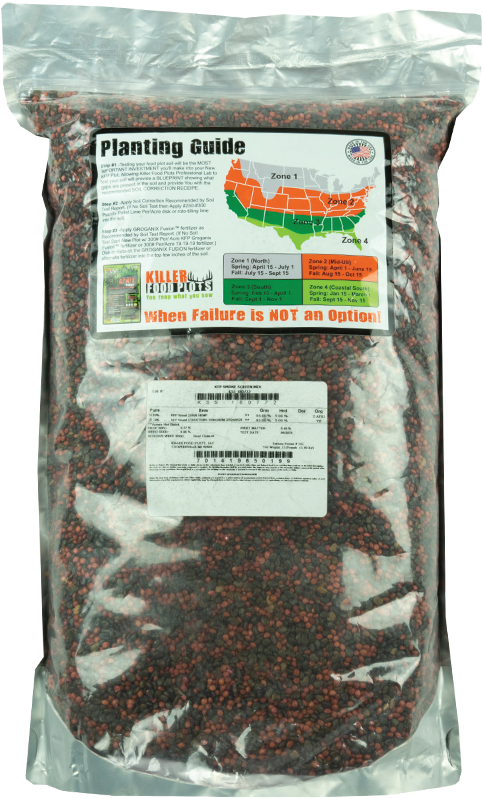 Killer Food Plots Smoke Screen Back Packaging - Chocolate (1000x1000), Png Download