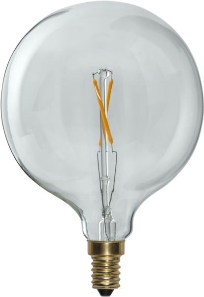 Led-lamp E14 G95 Soft Glow - Star Trading Led Kronljus Klar E14 Soft Glow 70lm 0,8w (600x600), Png Download