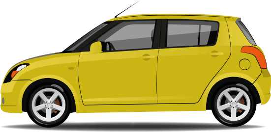 Mercedes A Class W169 Dimensions (550x280), Png Download