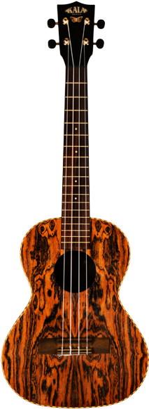 Kala Bocote Series Ka-bft Tenor Ukulele - Kala Ka-bfs Bocote Butterfly Soprano Ukulele (400x600), Png Download