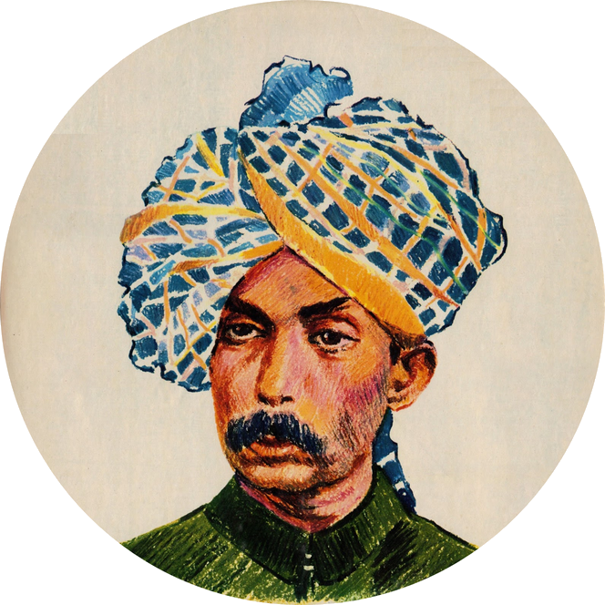 Ustad Abdul Kareem Khan Sangeet Vidhaylaya - Abdul Karim Khan (664x664), Png Download