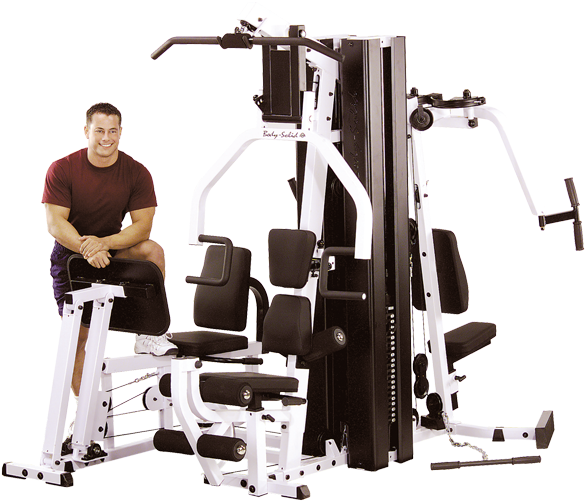 Body Solid Exm3000lps Commercial Multi Station Gym - Body Solid Exm3000lps (600x600), Png Download