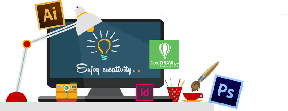 It Involves Presentation And Styling Of Existing Text - Creative Logo Banner Design (1171x373), Png Download