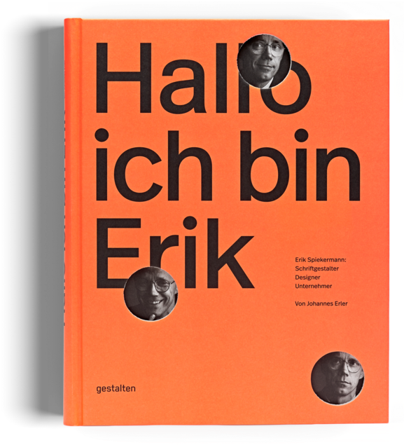 Hallo Ich Bin Erik Spiekermann Typographie Design Gestalten - Erik Spiekermann (900x900), Png Download
