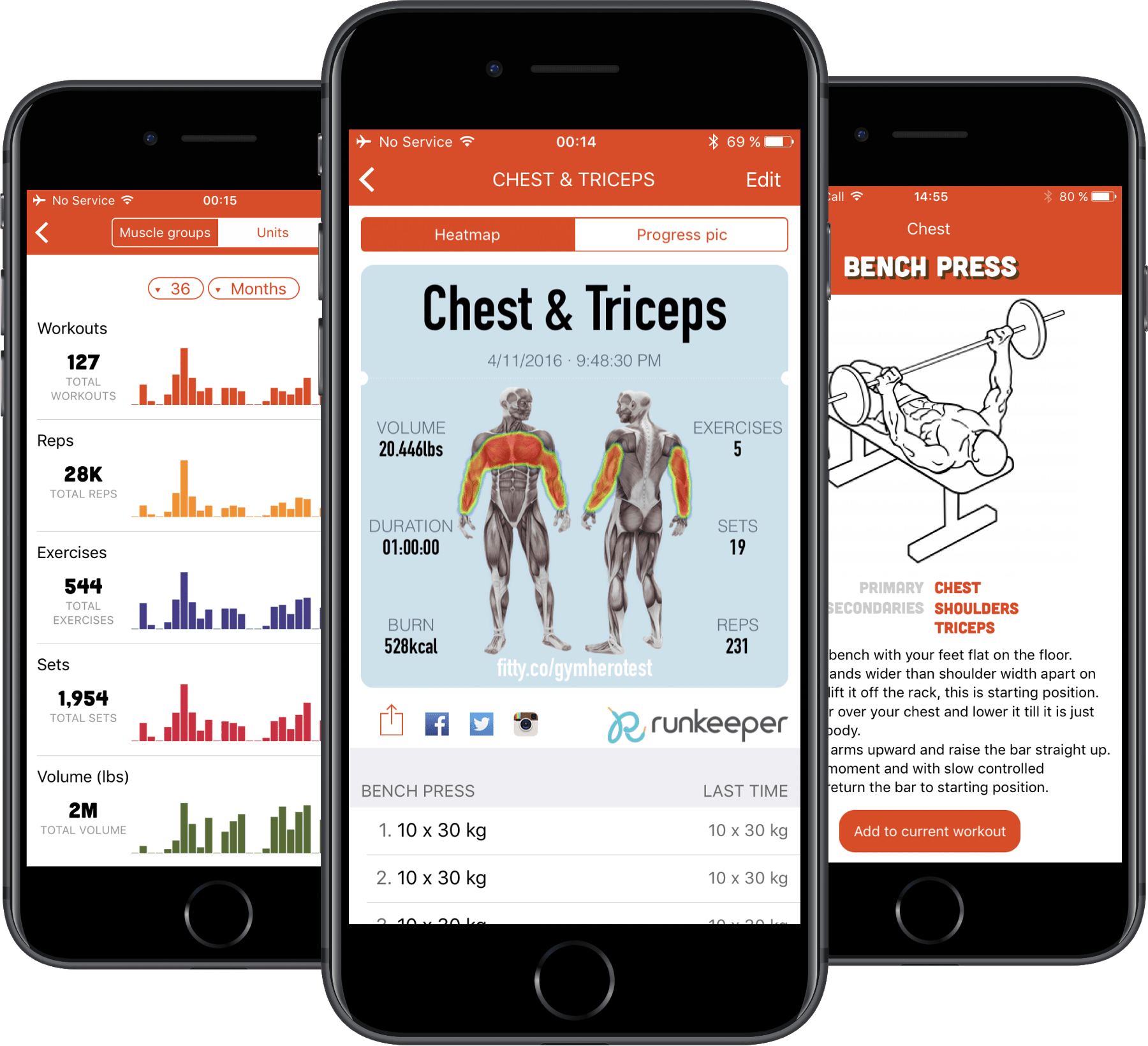 Log Workouts And Improve Your Fitness - Workout Log App (1800x1640), Png Download