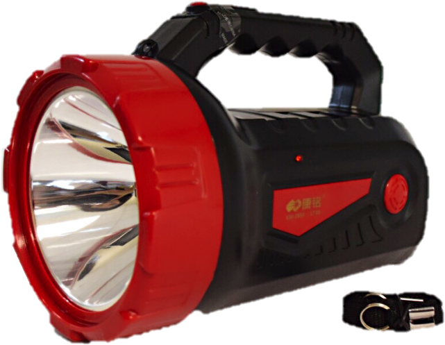 Km-2653 Rechargeable Handheld Led Torchlight - Km 2653 Rechargeable Handheld Led Torchlight (1350x900), Png Download