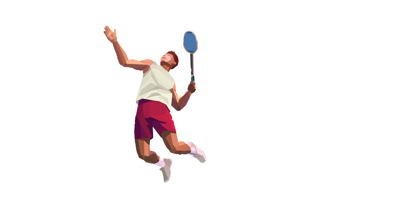 Pluspng Badminton Players Png - Badminton Player (1272x676), Png Download