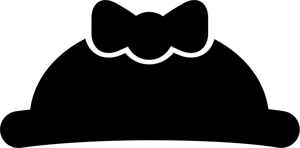 Female Baby Black Hat Comments - Hat (981x484), Png Download