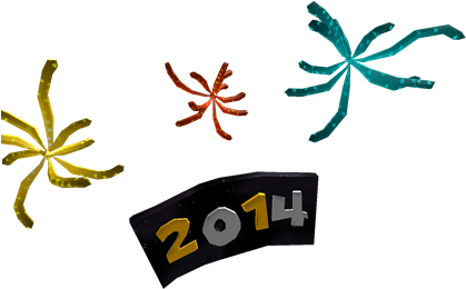 New Years Fireworks - Fireworks (420x420), Png Download