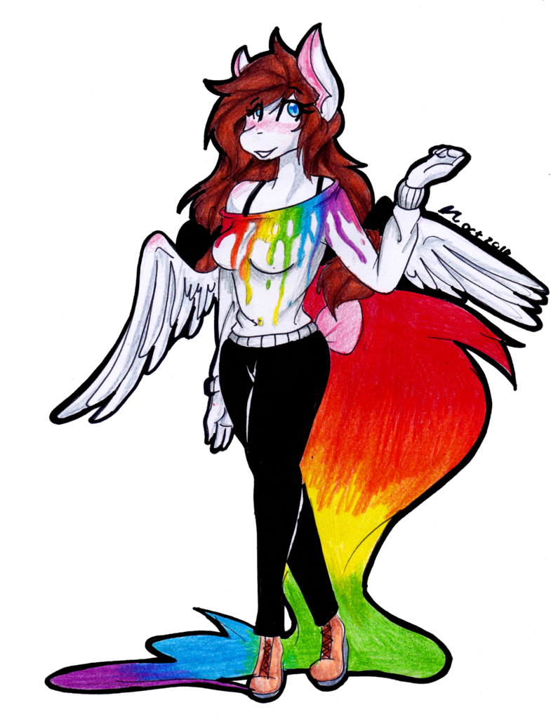 Mscolorsplash, Oc, Oc - Artist (795x1024), Png Download