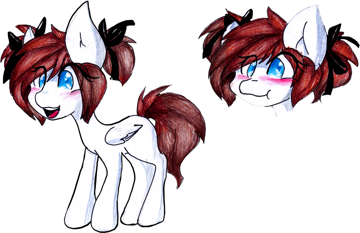 Mscolorsplash, Blushing, Female, Filly, Oc, Oc - Cartoon (1280x789), Png Download