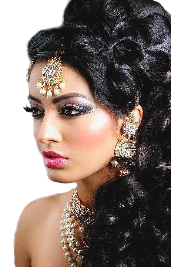 Indian Weddings Pakistani Bridal Hair Style 2014 Full Size Png