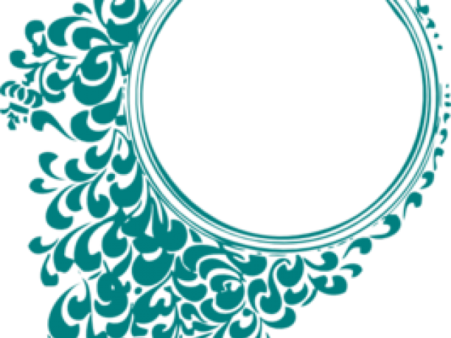 Paisley Border Frame Png (640x480), Png Download
