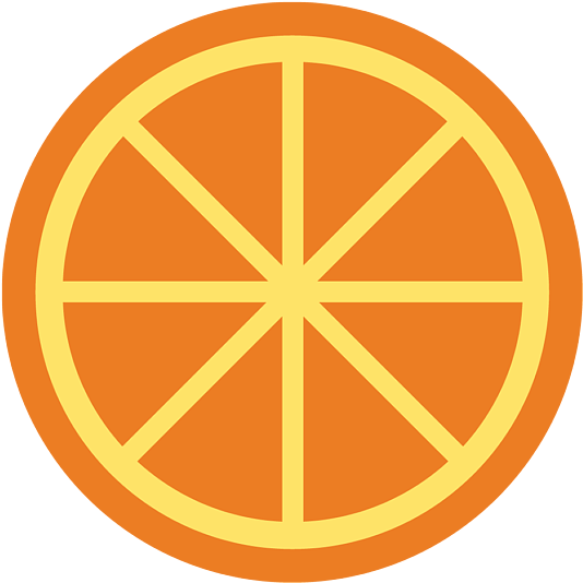 오렌지 아이콘 (570x570), Png Download