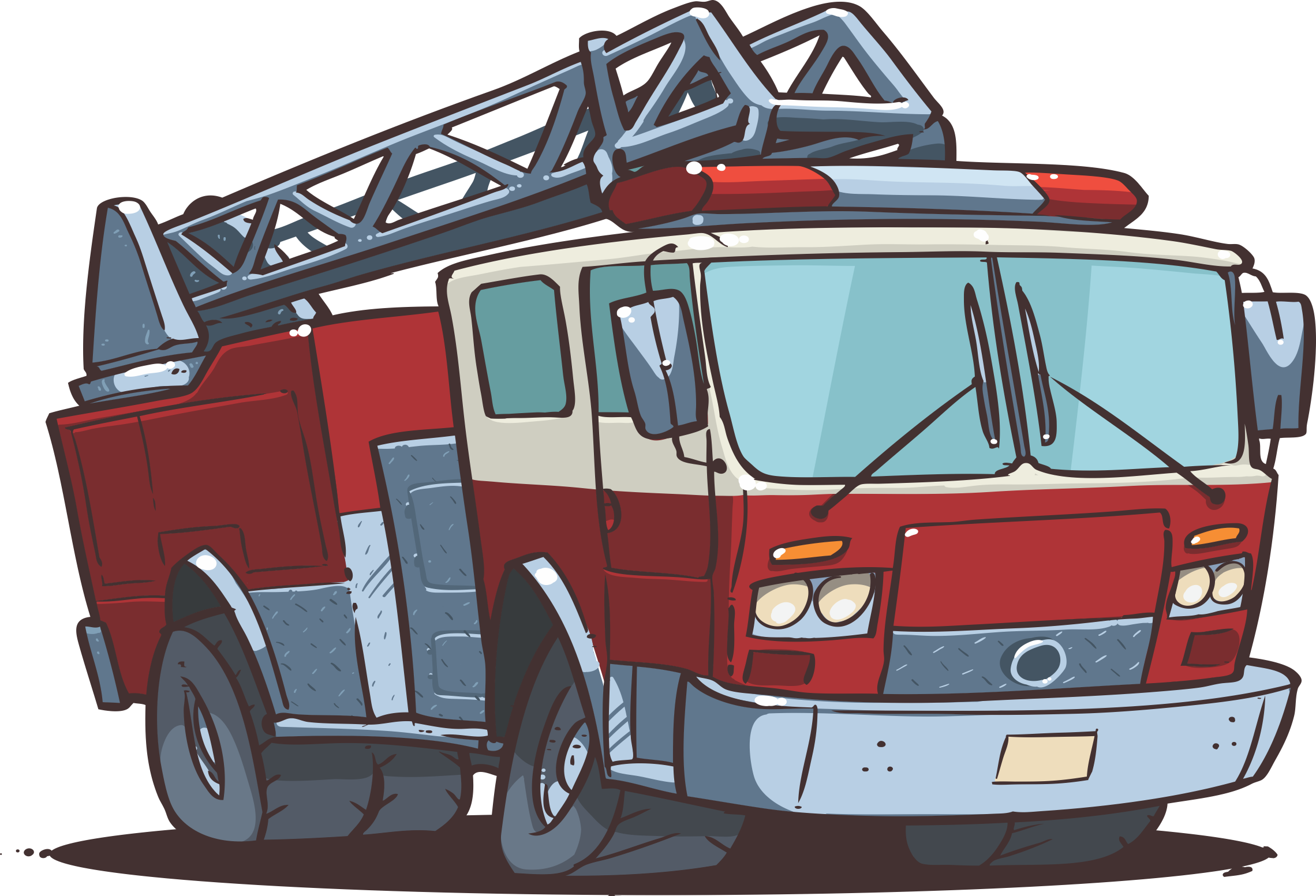 Thanks To Everyone Who Came Out This Year - Fire Engine (2280x1553), Png Download