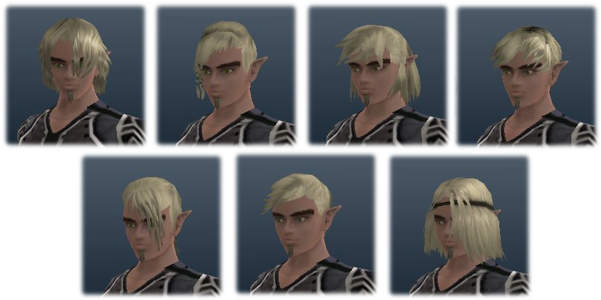 Halfelf Male Hairs - December 22 (890x460), Png Download