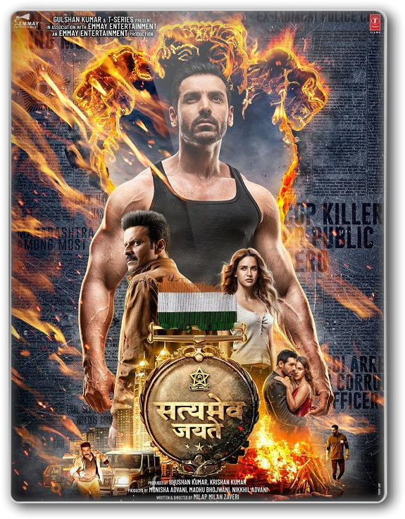 Satyameva Jayate Hindi 720p Web-rip X264 Ac3 Dd5 (594x757), Png Download