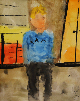 Welter Watercolor Of Student - Watercolor Paint (400x400), Png Download